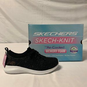 Skechers Metallic Stretch Slip On Sneaker